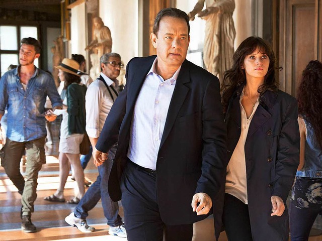 Keine Zeit fr eine Romanze: Tom Hanks...elicity Jones als rztin Sienna Brooks  | Foto: Sony