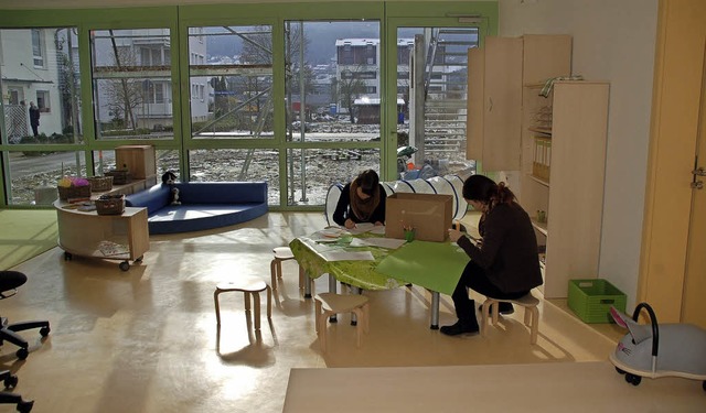 Der Kindergarten Rhein-Au in Bad Scki...tadt ber einen weiteren Neubau nach.   | Foto: Archivfoto: Hildegard Siebold