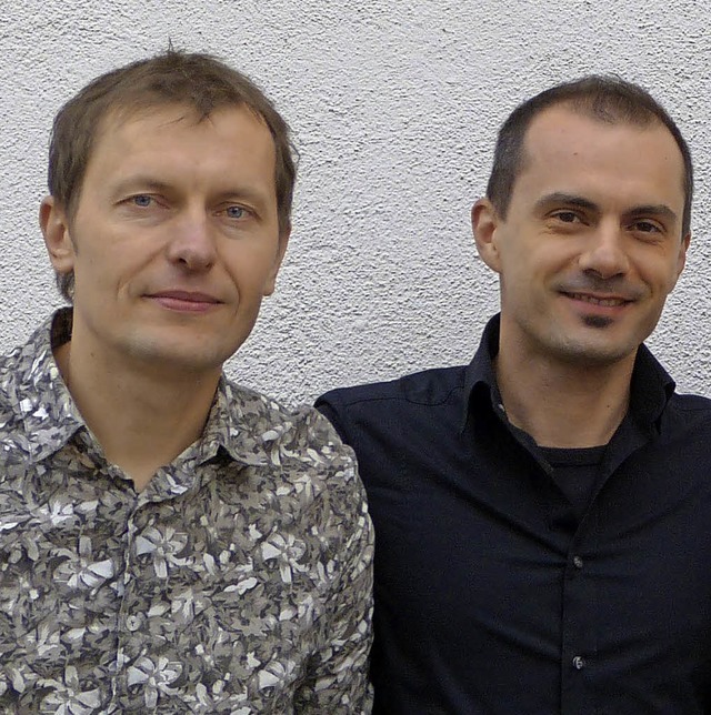 Roman Babiychuk (links) und Albert Ibrahimaj   | Foto: zVg