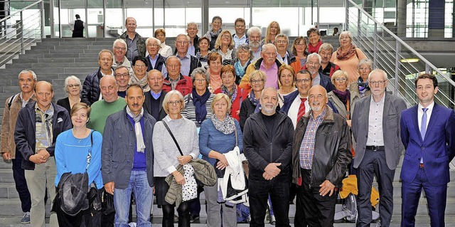 Badische und aargauische Oberhofer bes...n  gemeinsam den Deutschen Bundestag.   | Foto: Bundestag