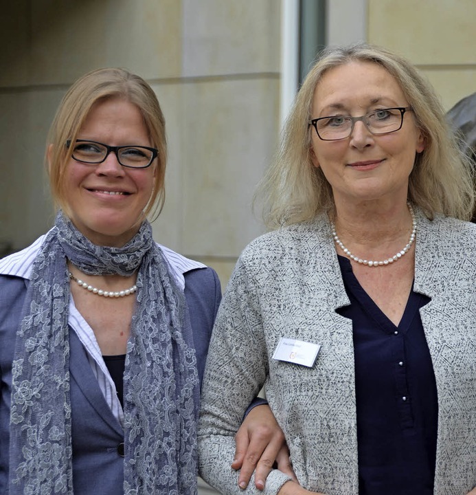 Die Koordinatorinnen Anke Dallmann (links) und Luisa Lindenthal   | Foto: S.Wolfrum