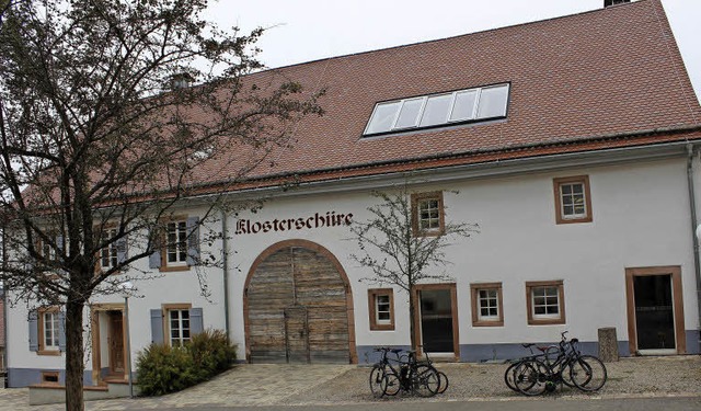 Geglckte Sanierung: Die Klosterscheune in Oberried   | Foto: Erich Krieger