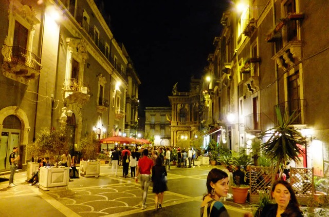 Deutscher Sehnsuchtsort: Altstadt von Catania    | Foto: wolfgang grabherr