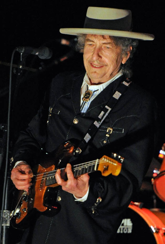 Steht auf den Schultern der Tradition: Bob Dylan  (2011)    | Foto: afp