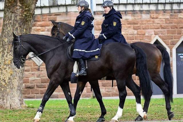 Einstze der Reiterstaffel sorgen fr mehr Austausch mit Brgern