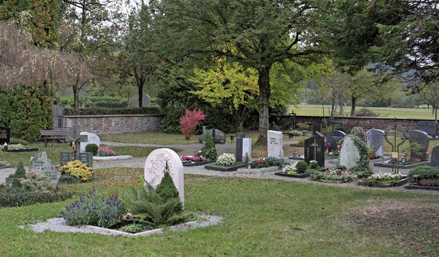 Das alte Grberfeld auf dem Friedhof i...eder fr Bestattungen genutzt werden.   | Foto: Jrn Kerckhoff
