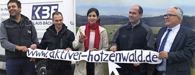 Elektrotechniker Klaus Bchle, Vereins...verwirklichte Projekt Alpen-Webcam vor  | Foto: Karin Stckl-Steinebrunner