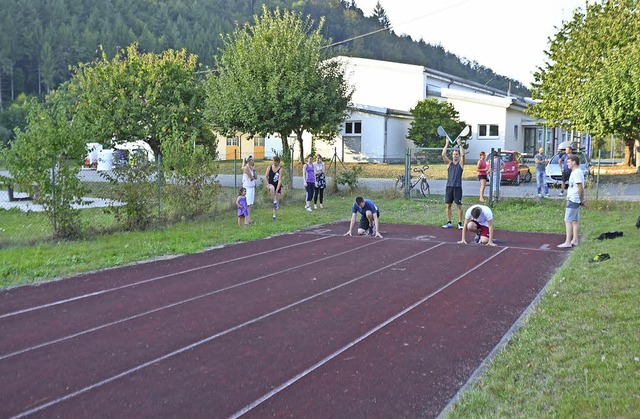 Die  Langenauer Sportanlage weist Sch...Zuschuss von 50 Prozent zu beteiligen.  | Foto: Trinler