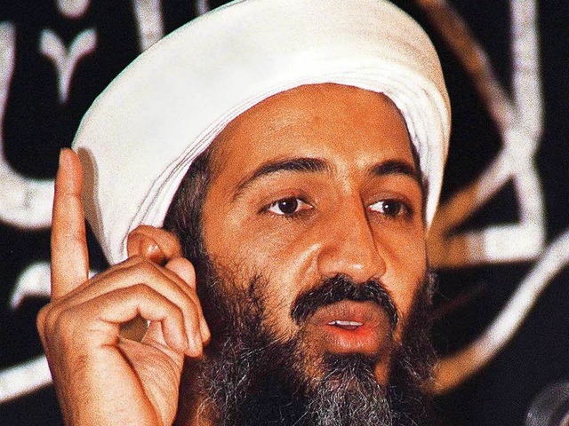 Osama bin Laden. Das Bild stammt aus dem Jahr 1988.  | Foto: dpa