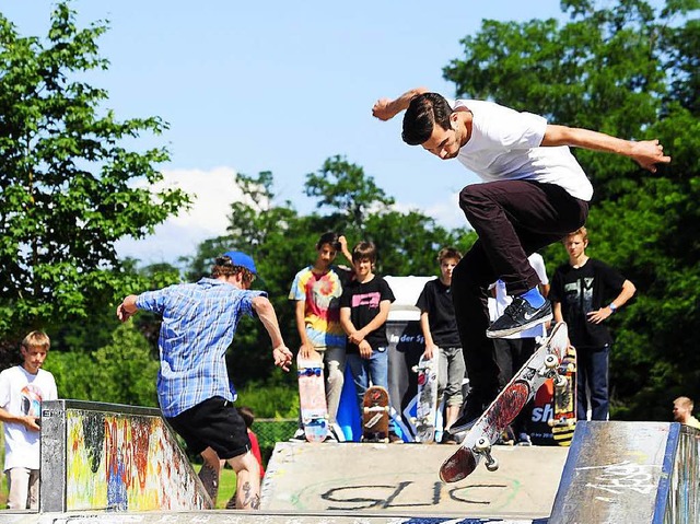 Auch Skateparks stehen auf der Wunschliste.  | Foto: Thomas Kunz
