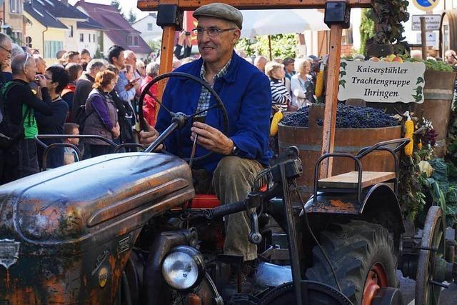 Fotos: Herbstausklang mit buntem Umzug in Ihringen