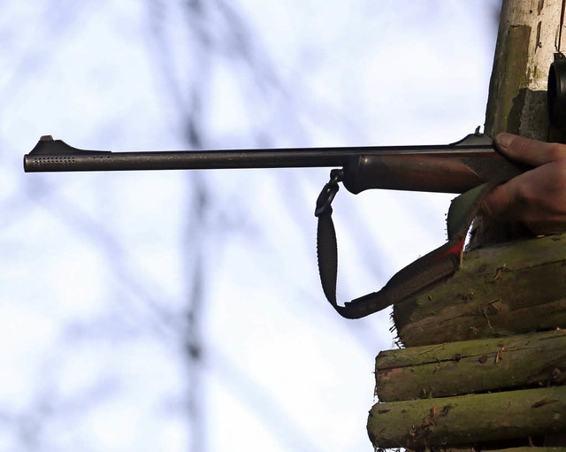 Anlass fr das Verfahren: ein Jagdgewehr  | Foto: DPA