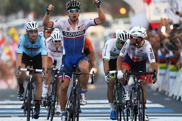 Peter Sagan gewinnt Rad-WM in Doha