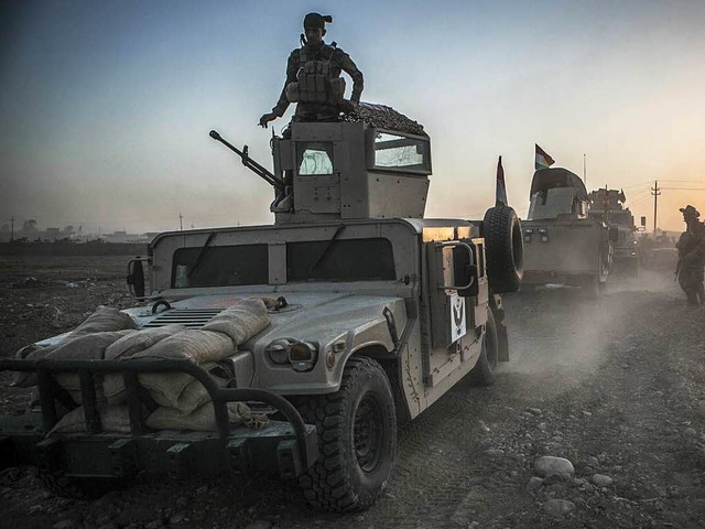Bislang steht Mossul unter Kontrolle des IS.  | Foto: dpa