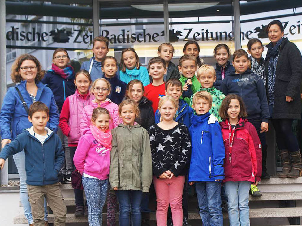Klasse 4 der Hofackerschule Freiburg