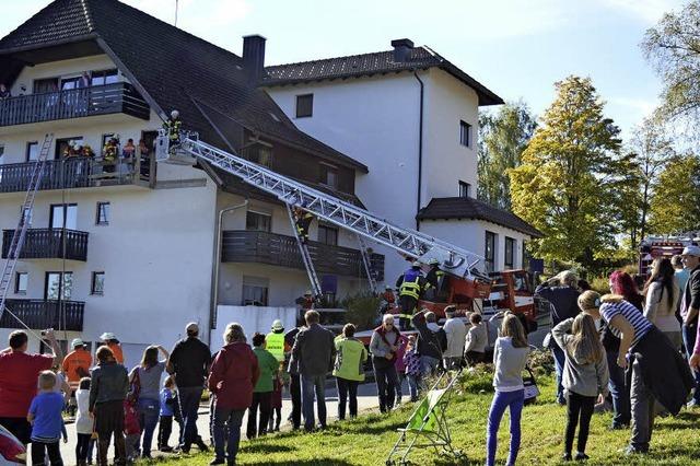 Nach vier Minuten am Einsatzort