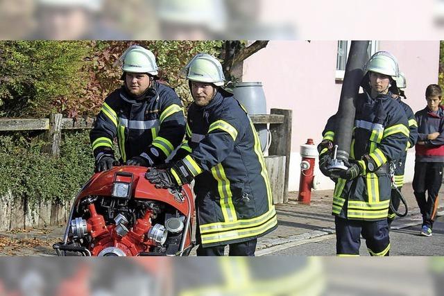 Dgginger Wehr schon wieder im Fitnesstest