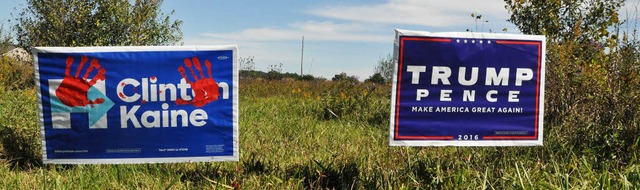 Wen soll man denn whlen!? In Ohio wissen sie es nicht.  | Foto: Jens Schmitz