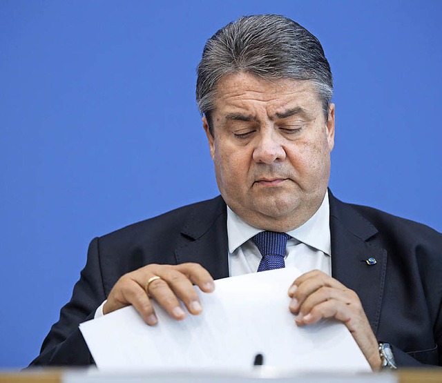 Sigmar Gabriel   | Foto: dpa