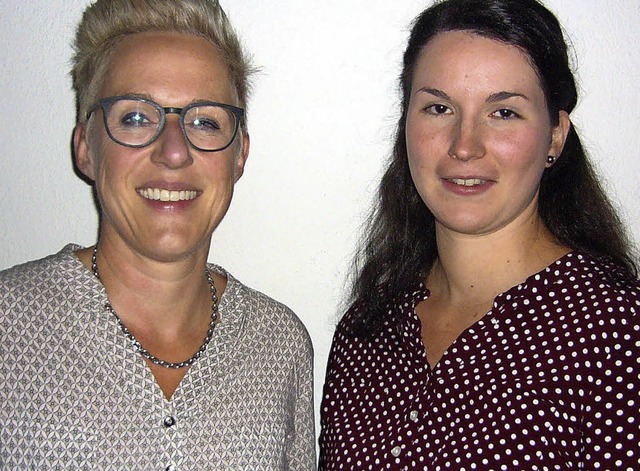 Das neue Fhrungsduo des HCE: Prsiden...izeprsidentin Beate Bakhashwin.&quot;  | Foto: Verein