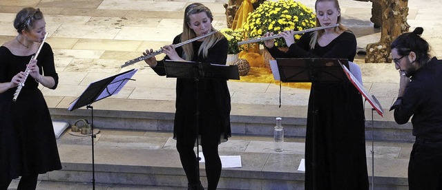 Mit Schwung beeindruckte das Ensemble ... am Ende nach einer Zugabe verlangte.   | Foto: Heidi Fssel