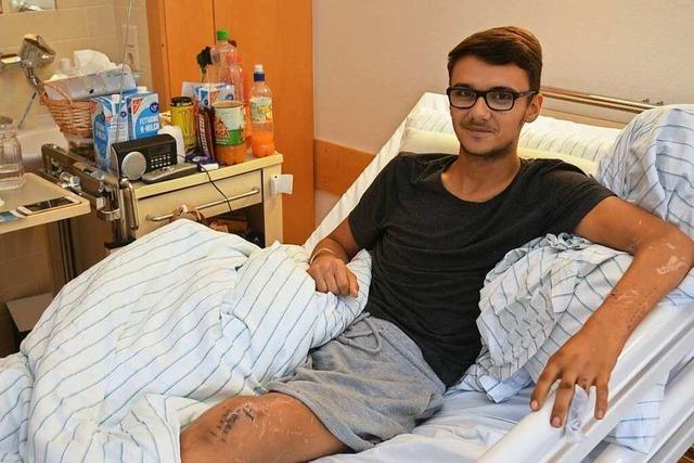 Polizei aus Lahr findet Kniegelenk des 16-jährigen Unfallopfers