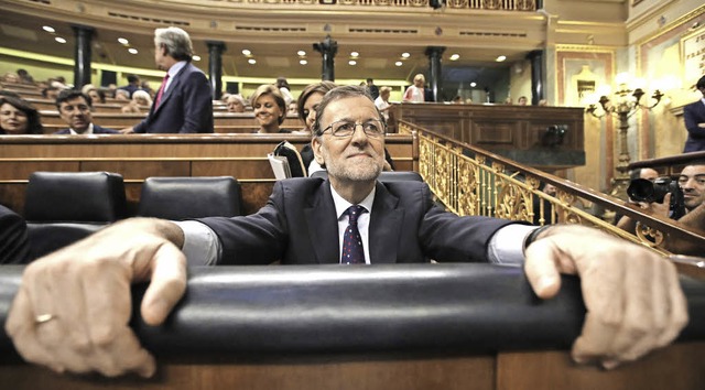 Mariano Rajoy im Parlament  | Foto: Juanjo Martin