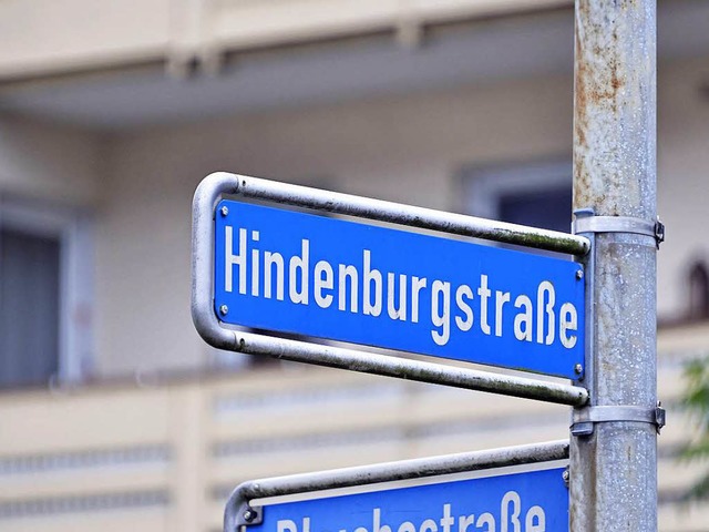 Die Hindenburgstrae gehrt zur  sogenannten Kategorie A.  | Foto: Michael Bamberger