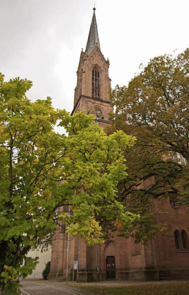 In der evangelischen Stadtkirche in Mllheim wird ein Film zu sehen sein.   | Foto: Susanne  Ehmann