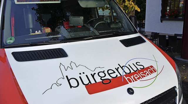 Zum Beispiel In Breisach oder auch in ...in funktionierendes Brgerbusangebot.   | Foto: markus donner