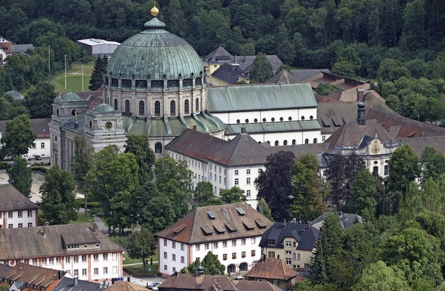 Der Dom und das frhere Benediktinerkloster vom Weienstein aus gesehen   | Foto: Thomas Mutter