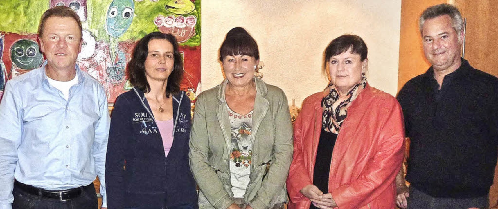 Der bisherige und der neue Vorstand de...links, nicht im Bild Heike Schmarje).   | Foto: Privat