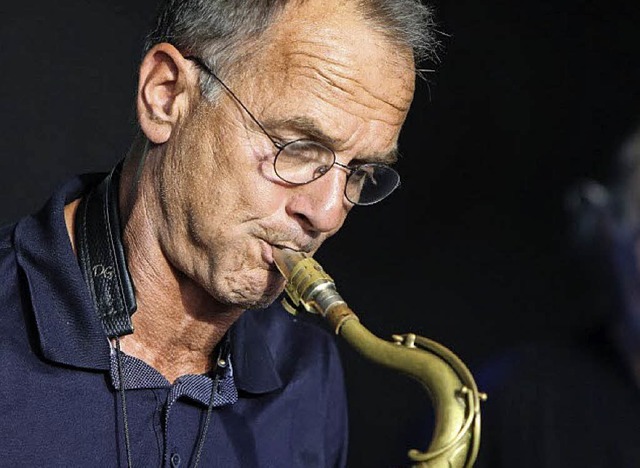 Werner Stoll am Saxophon   | Foto: ZVG