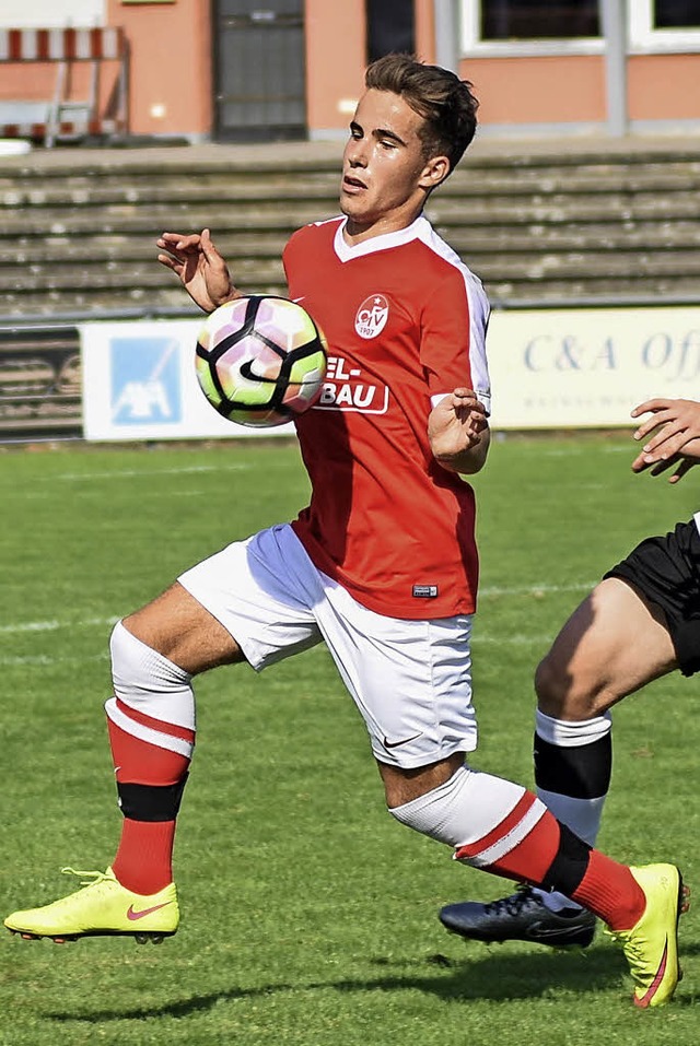 Stefano Anzaldi ist wieder einsatzfhig.   | Foto:  Sebastian Khli