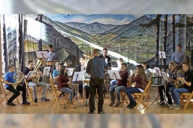 Jugendmusiker des Musikvereins Elzach-Oberprechtal