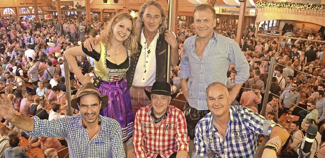 Die Band &#8222;Albfetza&#8220; wird b...usik in Bonndorf fr Stimmung sorgen.   | Foto: Albfetza