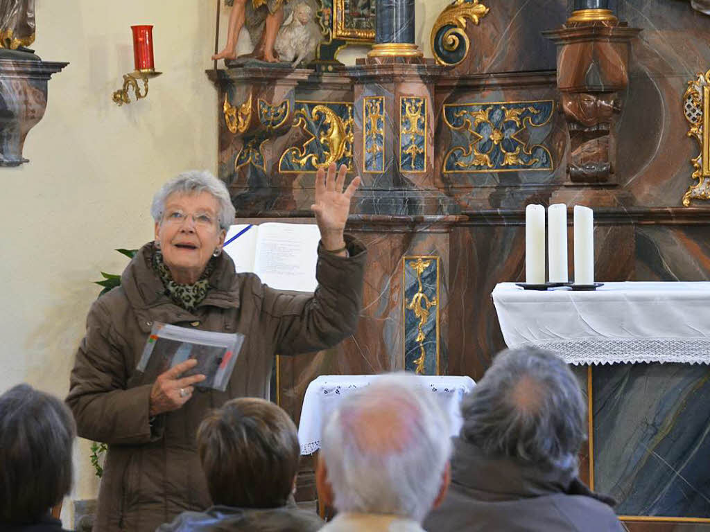 BZ-Leser in der Giersbergkapelle in Kirchzarten