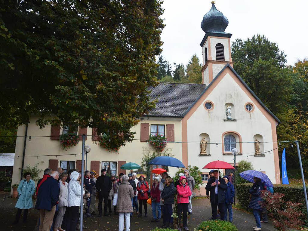 BZ-Leser in der Giersbergkapelle in Kirchzarten