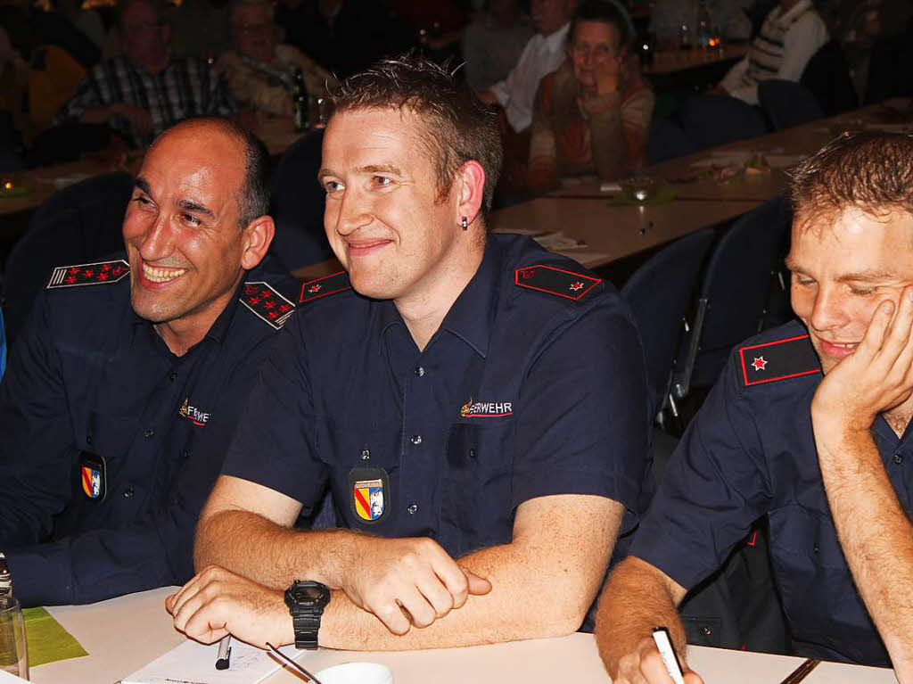 Das Rateteam der Feuerwehr