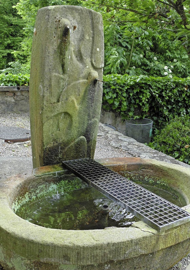 Brunnen und Wasserstelle werden auch neu geordnet.   | Foto: Gottstein
