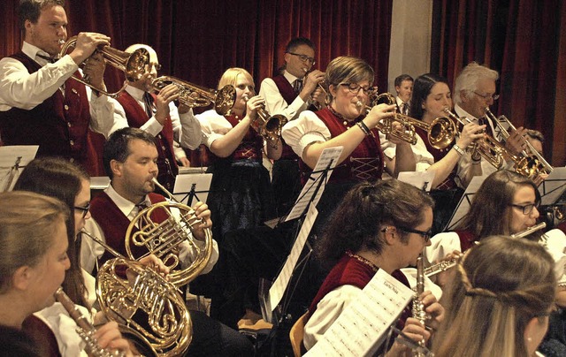Groer Beliebtheit erfreute sich auch ... Wunschkonzert des Musikvereins Urberg  | Foto: Karin Stckl-Steinebrunner