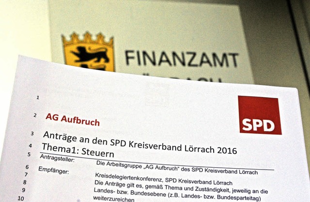 Mehr Steuergerechtigkeit ist eines der...r SPD ganz oben auf der Agenda steht.   | Foto: MINK