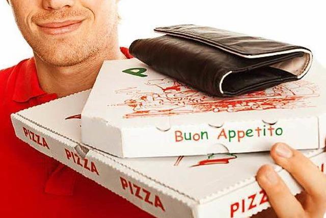 Mnner bestellen Pizza – und erwarten den Pizzaboten mit einem Schlagstock