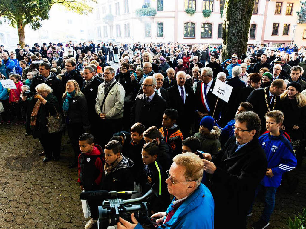 Schlettstadtallee: Die Feier fand groen Anklang bei den Waldkirchern