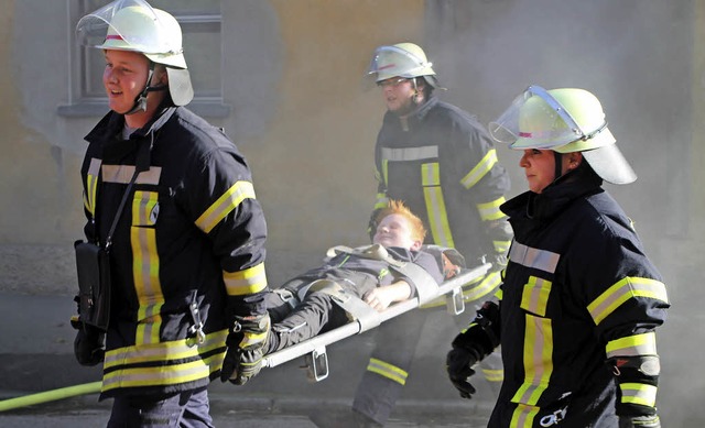 Die Menschenrettung hat hchste Priori...ene Personen zu finden und zu bergen.   | Foto: Birgit Rde