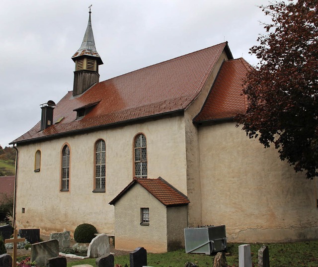 Eine Renovierung zumindest ins Auge ge... fr die Hilariuskirche in Sitzenkirch  | Foto: Rolf-Dieter Kanmacher