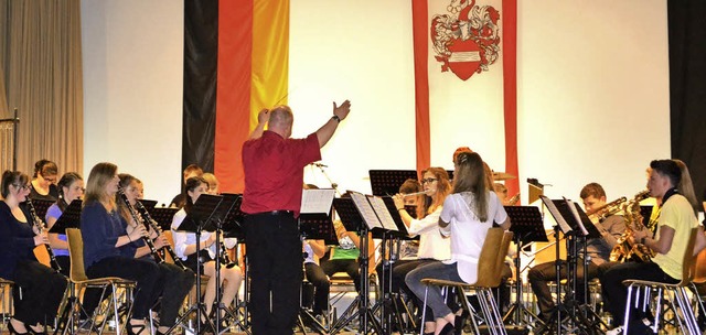 Mit einem herausragenden Konzert in de...s Gtz und sein neues Jugendorchester.  | Foto: Paul Berger
