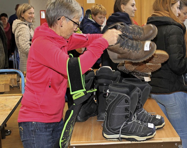 Aus einem groen Angebot konnten die B...iclubs St. Blasien am Samstag whlen.   | Foto: Cornelia Liebwein