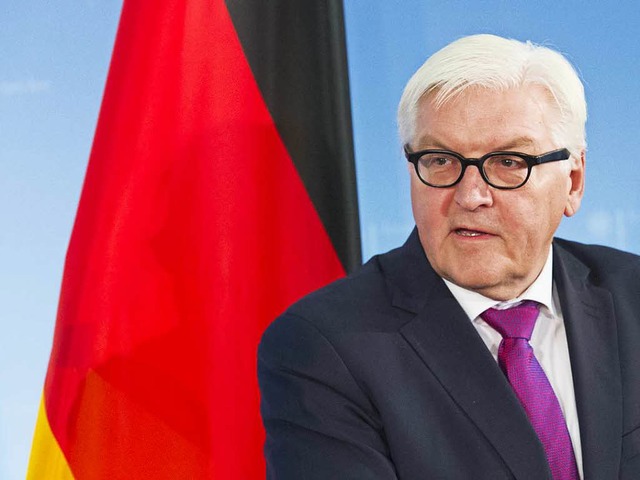 Frank-Walter Steinmeier will sich auf ...lso auf seinen Job als Auenminister.   | Foto: dpa