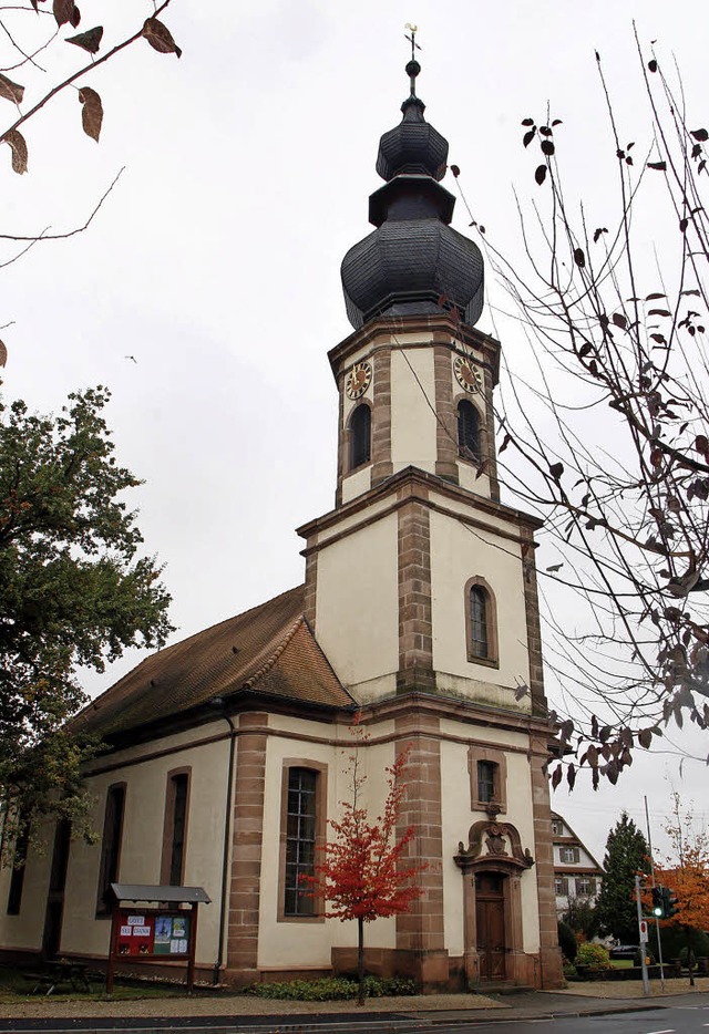 Ein groes Projekt fr die Kirchengeme...rderung durch die Gemeinde Schwanau.   | Foto: h. fssel
